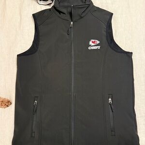 Dunbrooke Black Zip-Up Vest